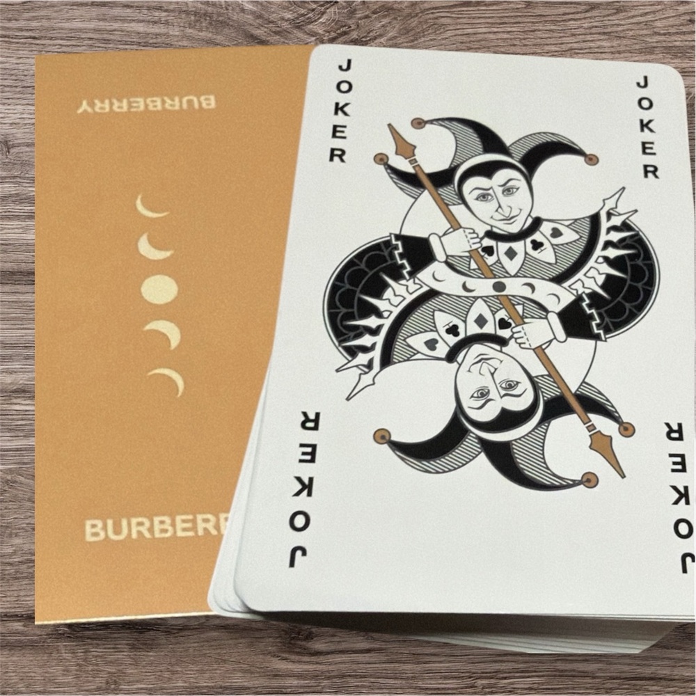 Burberry Double Deck of Cards and Dice Set - Picture 2 of 2